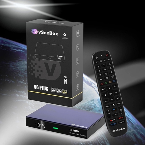 vSeeBox Other - vSeeBox V6 Plus 8K Ultra HD TV Box